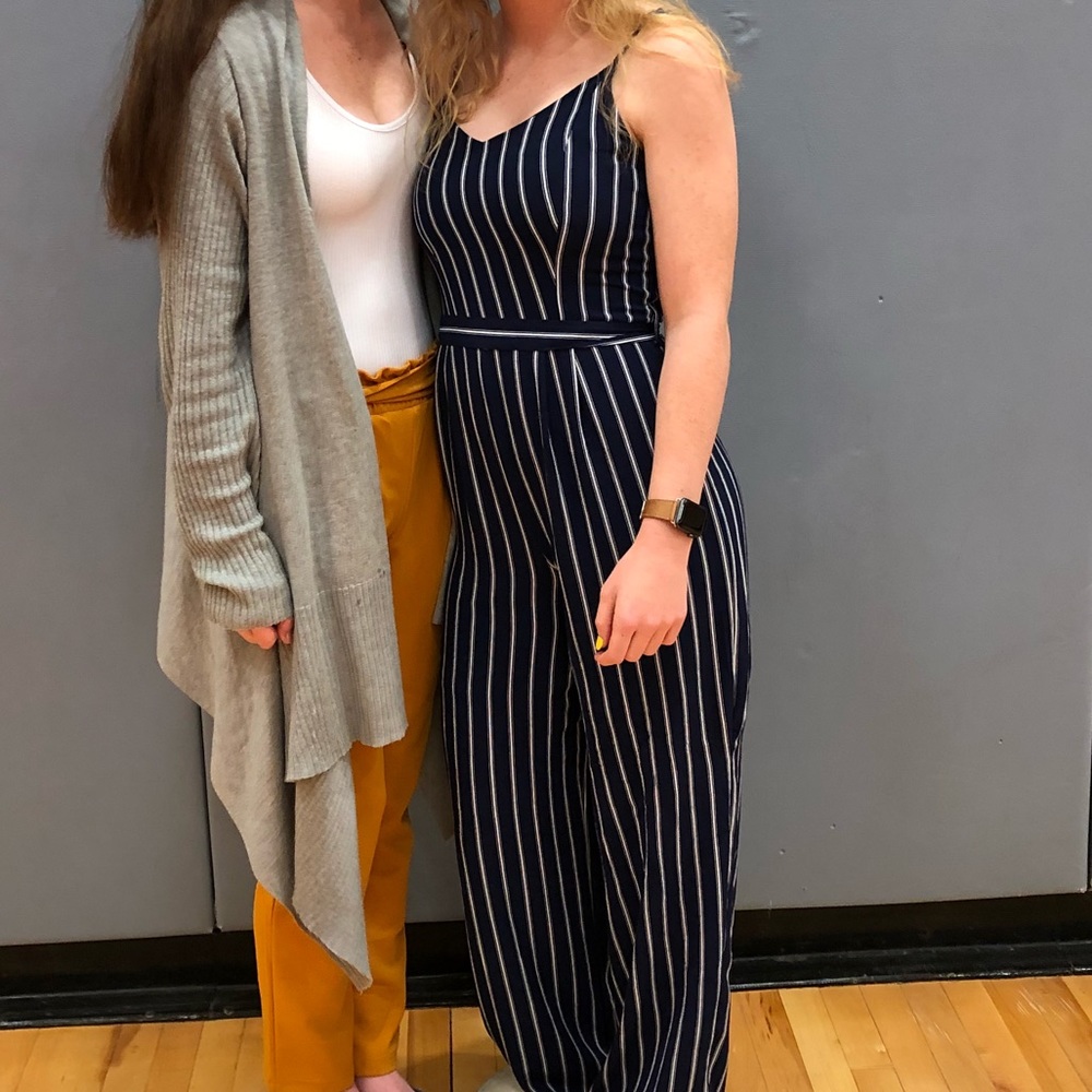 Striped Pantsuit